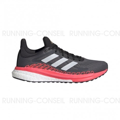 ADIDAS SOLARGLIDE 3 ST Femme - GREY FIVE / CRYSTAL WHITE / SIGNAL PINK